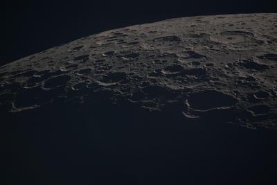 Lunar crescent with Earthrise